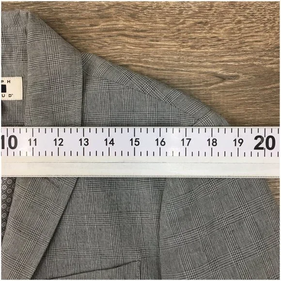 Joseph Abboud Mens Blazer‎ Sport Coat Casual Jacket Size 40R Linen Cotton Suit